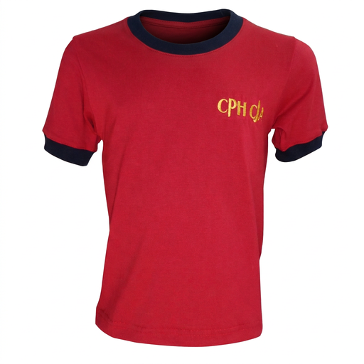 Polera de gimnasia manga corta retocada