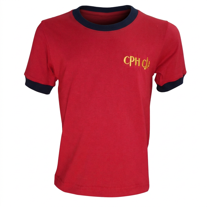 Polera de gimnasia manga corta retocada