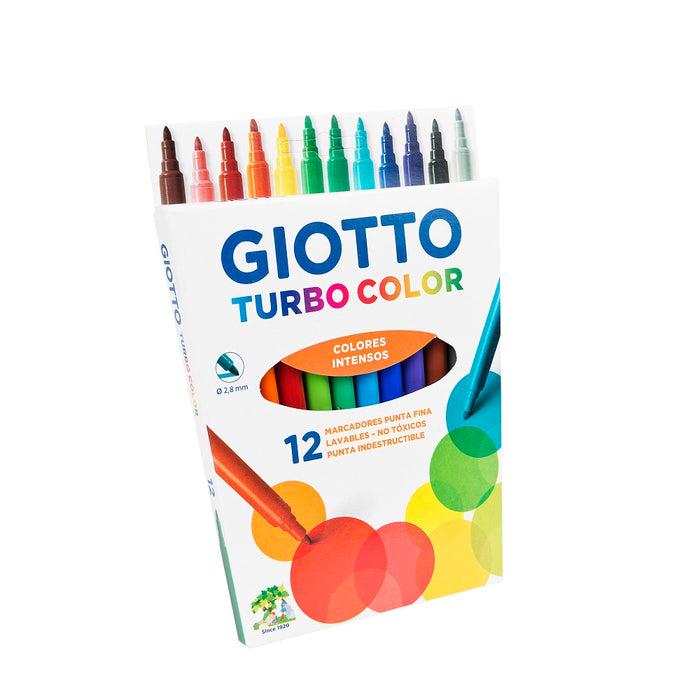 Plumon Giotto Color Ptared Cpo Plast 12 Col Pax